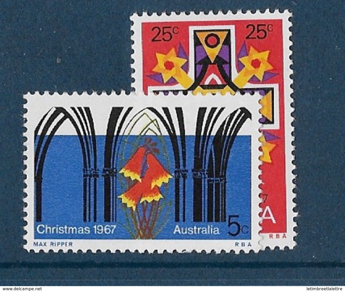 AUSTRALIE N° 362-363** - Mint Stamps