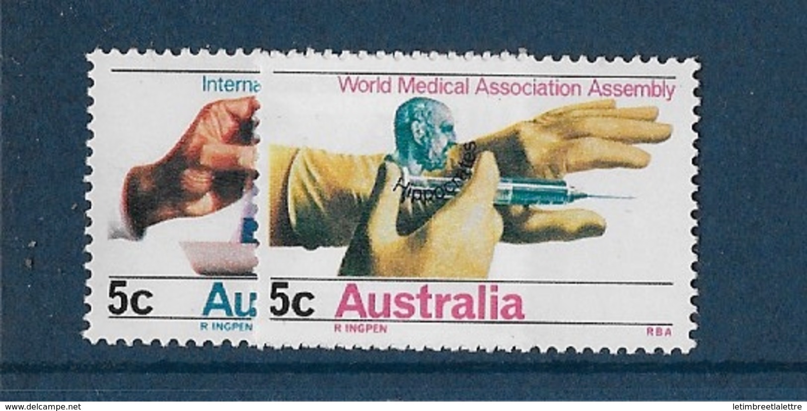 AUSTRALIE N° 373-374 Et 376-377** Et 378-379** - Mint Stamps