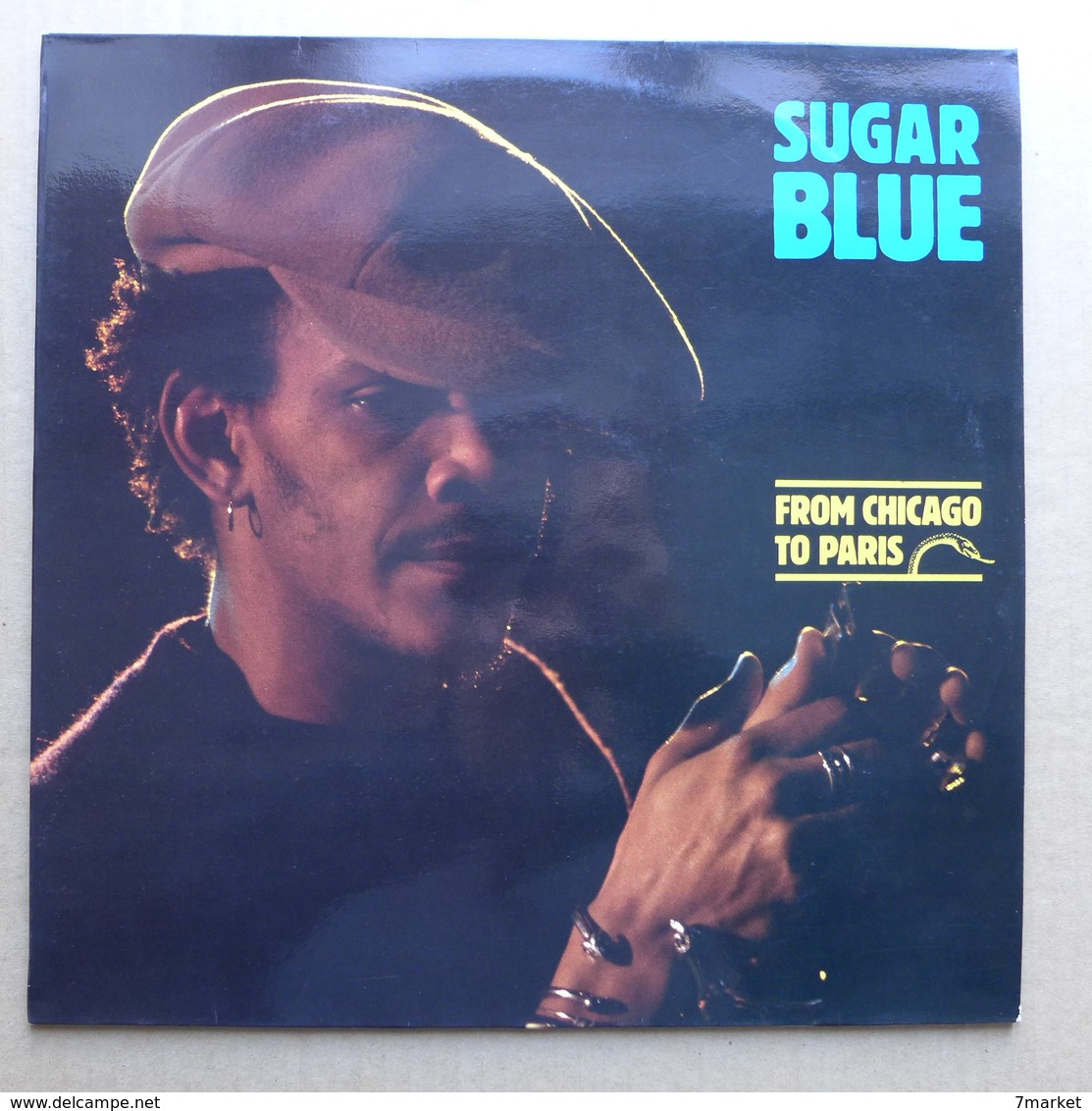 LP/  Sugar Blue - From Chicago To Paris - Blues