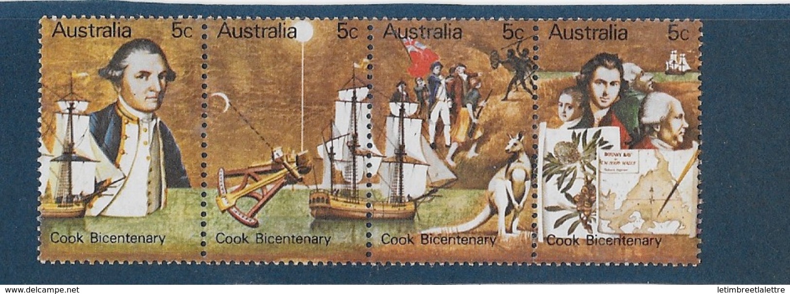 AUSTRALIE N° 407 à 412** - Mint Stamps