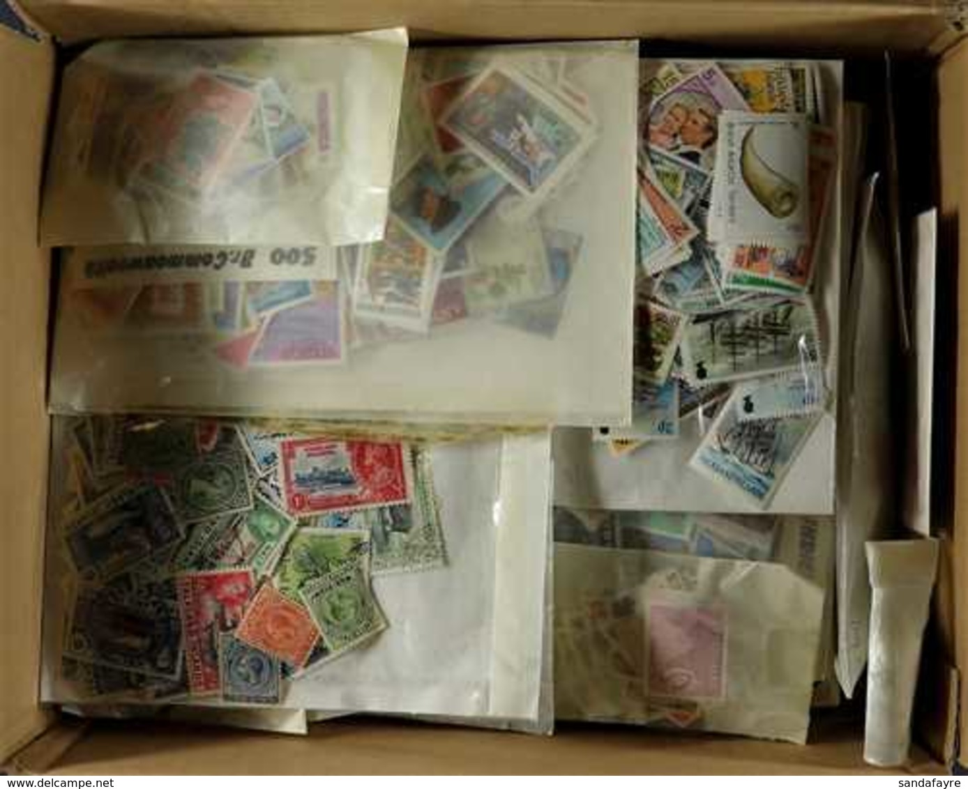 BRITISH COMMONWEALTH PACKET HOARD  20th Century Mint (many Are Never Hinged) & Used Stamps With The Strength In QEII Iss - Sonstige & Ohne Zuordnung