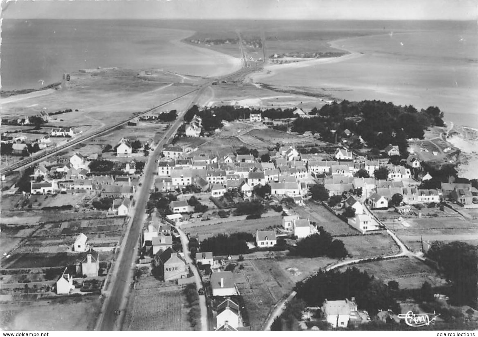 Quiberon         56         Kérhostin  Vue Aérienne De  Saint Pierre .    (voir Scan) - Quiberon