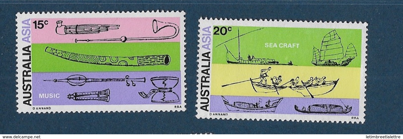 AUSTRALIE N° 431-432** - Mint Stamps