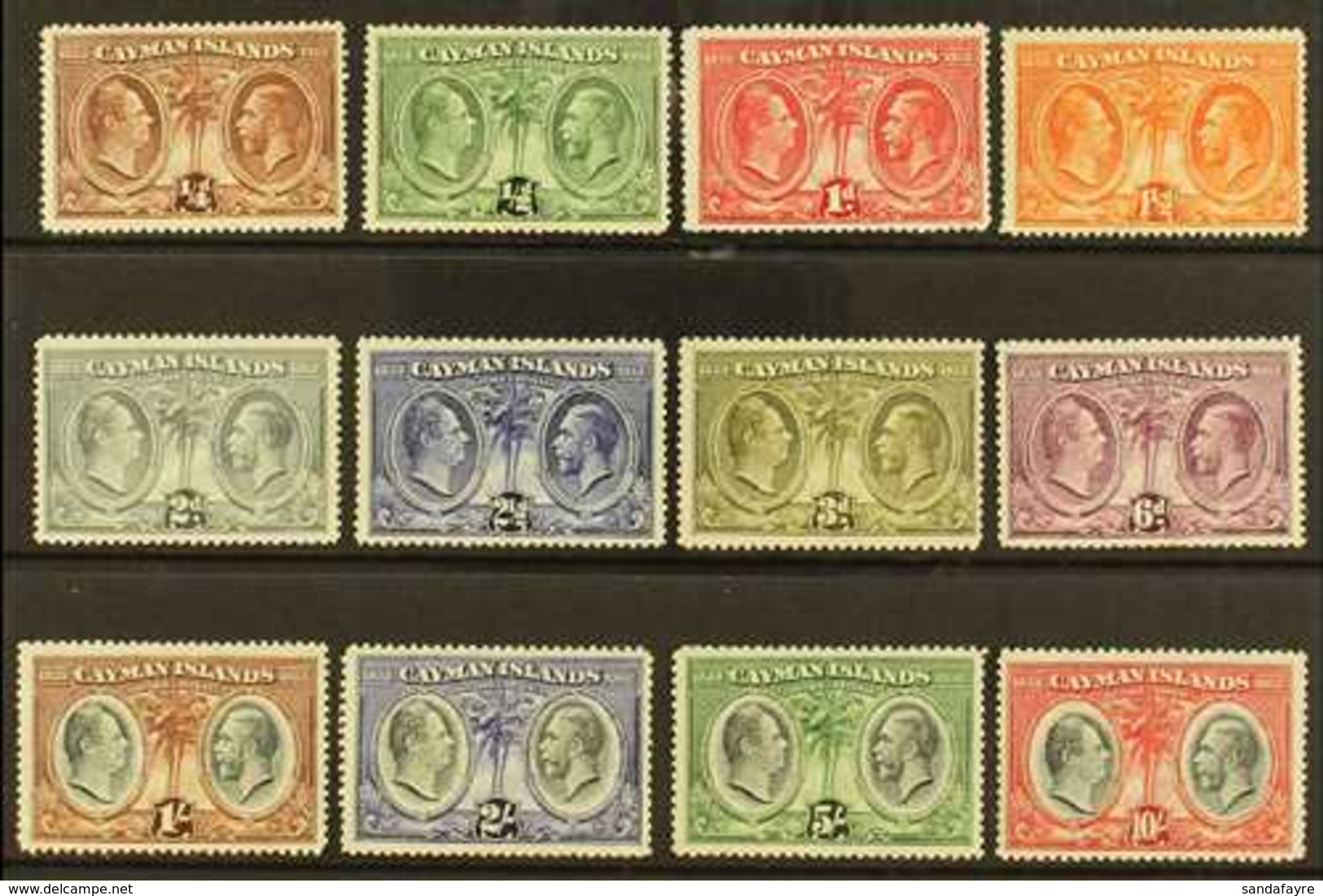 1932  "Assembly Of Justices & Vestry" Centenary, Complete Set, SG 84/95, Never Hinged Mint (12). For More Images, Please - Kaimaninseln