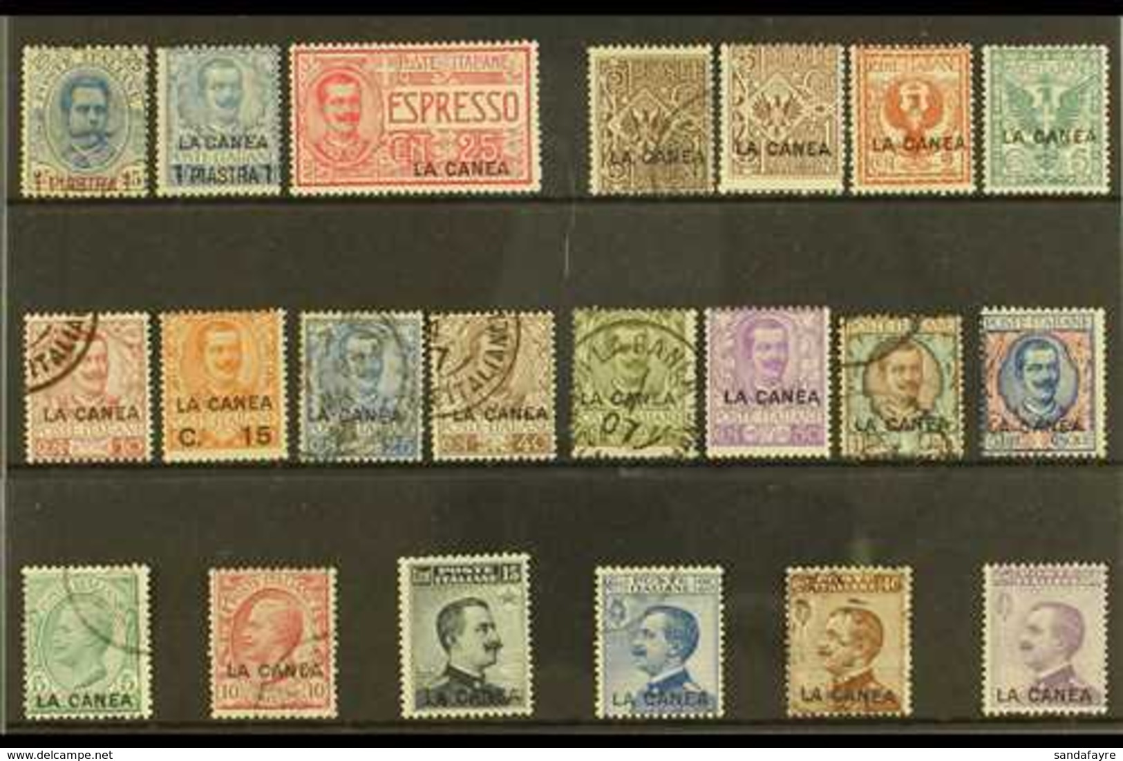 ITALIAN POST OFFICES  1900-12 COMPLETE Run Of Issues, Either Mint Or Used, SG 1/19 & E1. Good To Fine Condition (21 Stam - Sonstige & Ohne Zuordnung