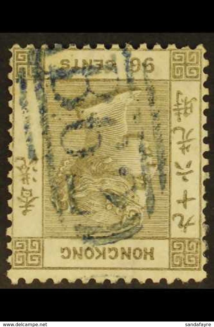 18636-71  96c Brownish Black INVERTED "CC" WATERMARK, SG 19w, Very Fine Used For More Images, Please Visit Http://www.sa - Sonstige & Ohne Zuordnung