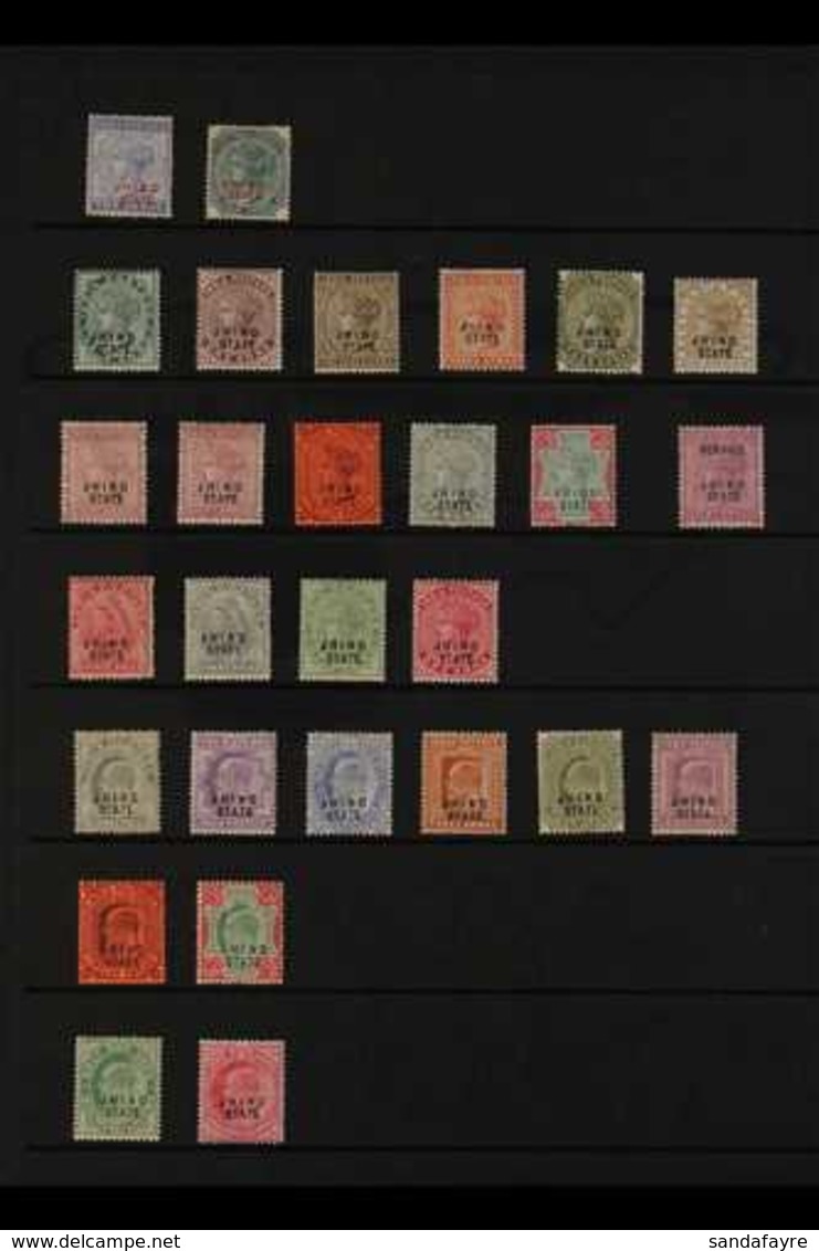 JIND  1886-1909 Attractive Mint Collection. With 1886 (red Overprint) 2a And 4a; 1886-99 Range To Both 1R, Plus Official - Sonstige & Ohne Zuordnung