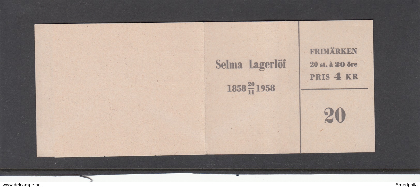 Sweden Booklet 1958 - Facit 124 MNH ** - 1951-80