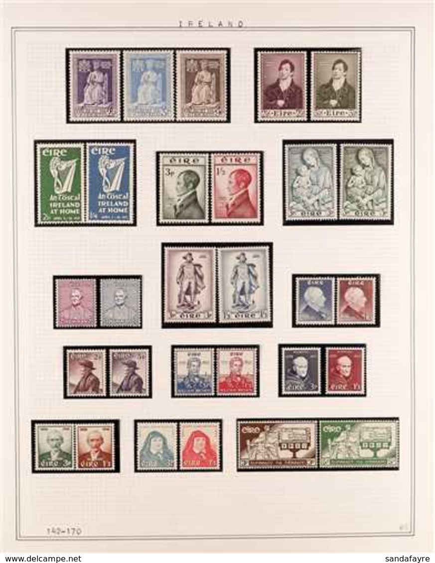 1941-1967 ALL DIFFERENT NEVER HINGED MINT  Collection In Hingeless Mounts On Album Pages. Includes A Complete Run Of Com - Sonstige & Ohne Zuordnung