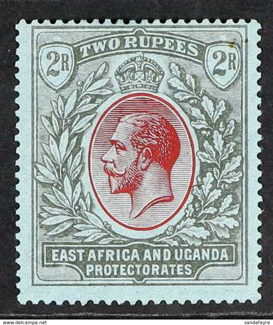 1921  2r Red & Black On Blue KGV, SG 72, Fine Mint, Fresh. For More Images, Please Visit Http://www.sandafayre.com/itemd - Vide