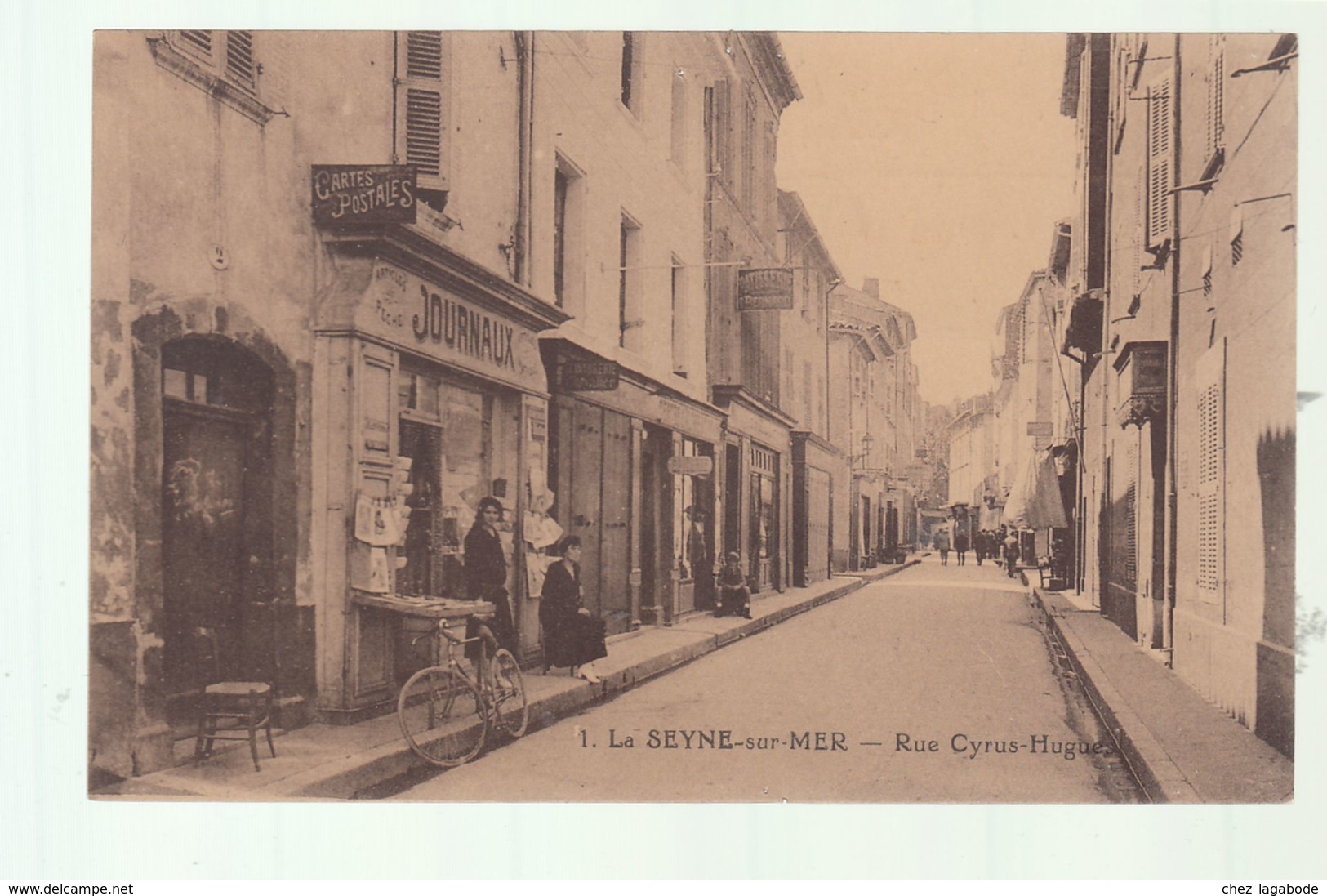 CPA (83) La Seyne-sur-Mer - Rue Cyrus-Hugue - La Seyne-sur-Mer