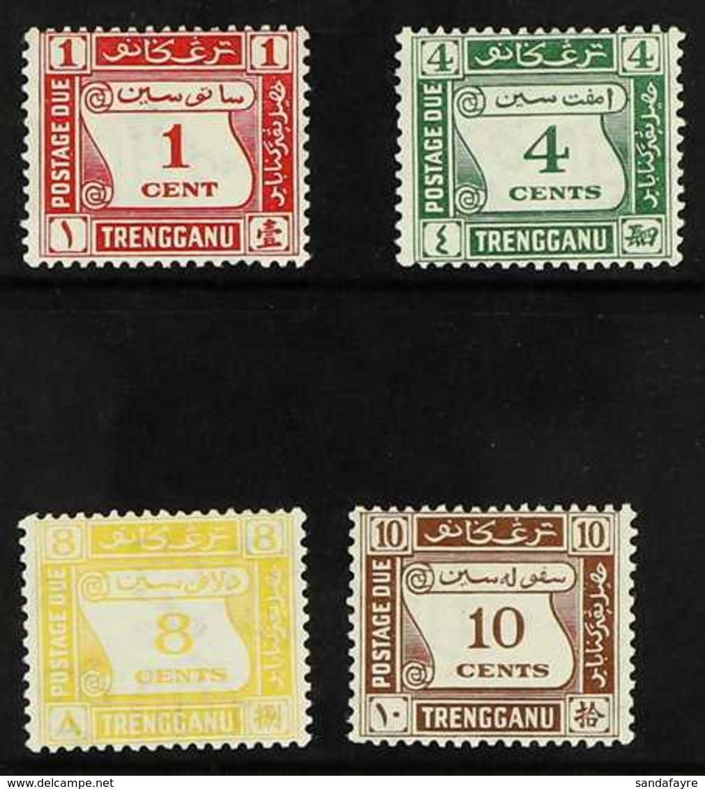 TRENGGANU  POSTAGE DUES 1937 Set Complete, SG D1/4, Very Fine Mint. (4 Stamps) For More Images, Please Visit Http://www. - Sonstige & Ohne Zuordnung