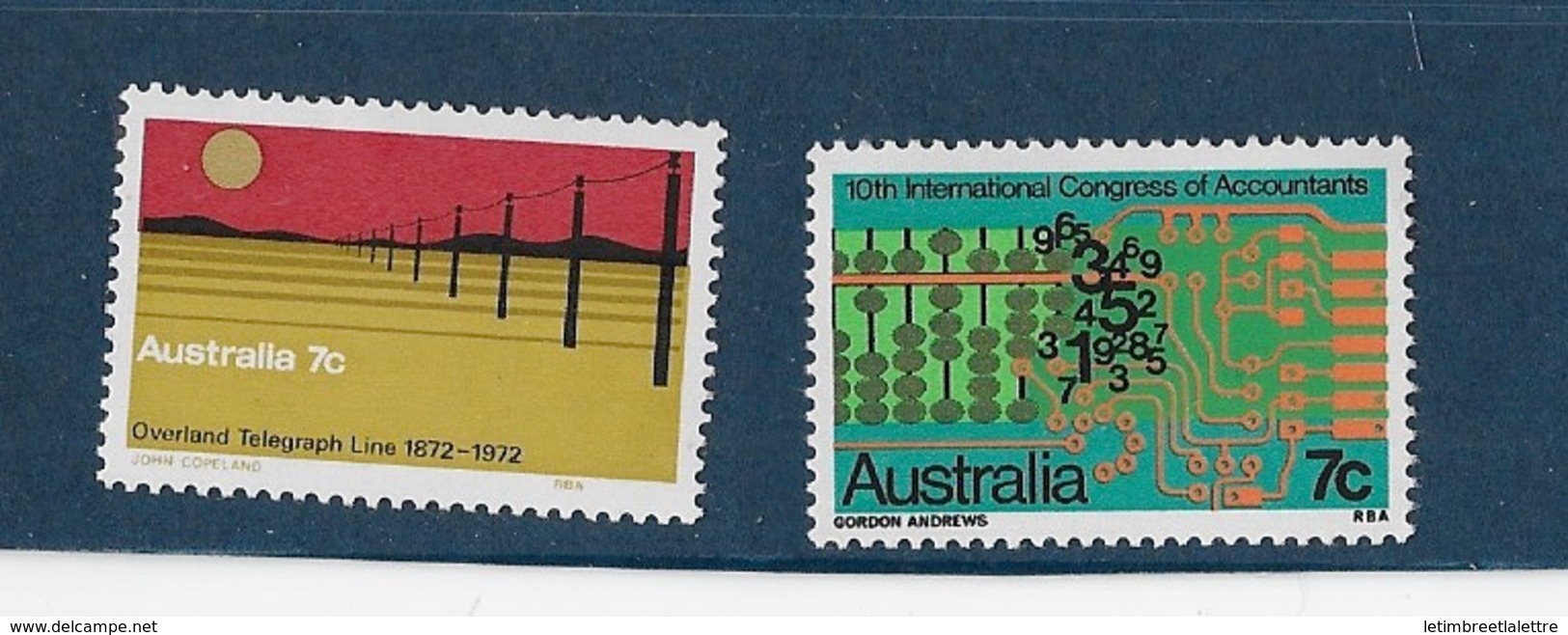 AUSTRALIE N° 469-476 Et 470 à 473** - Mint Stamps