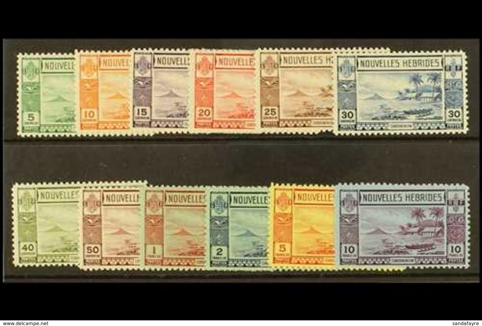 FRENCH: 1938  Gold Currency Complete Set, SG F53/64, Fine Mint. (12) For More Images, Please Visit Http://www.sandafayre - Sonstige & Ohne Zuordnung