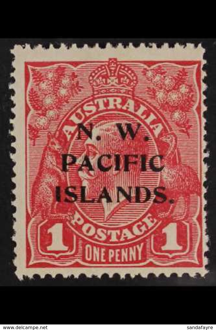 1918-22  KGV 1d Carmine-red, DIE II, SG 103b, Never Hinged Mint. For More Images, Please Visit Http://www.sandafayre.com - Papua-Neuguinea