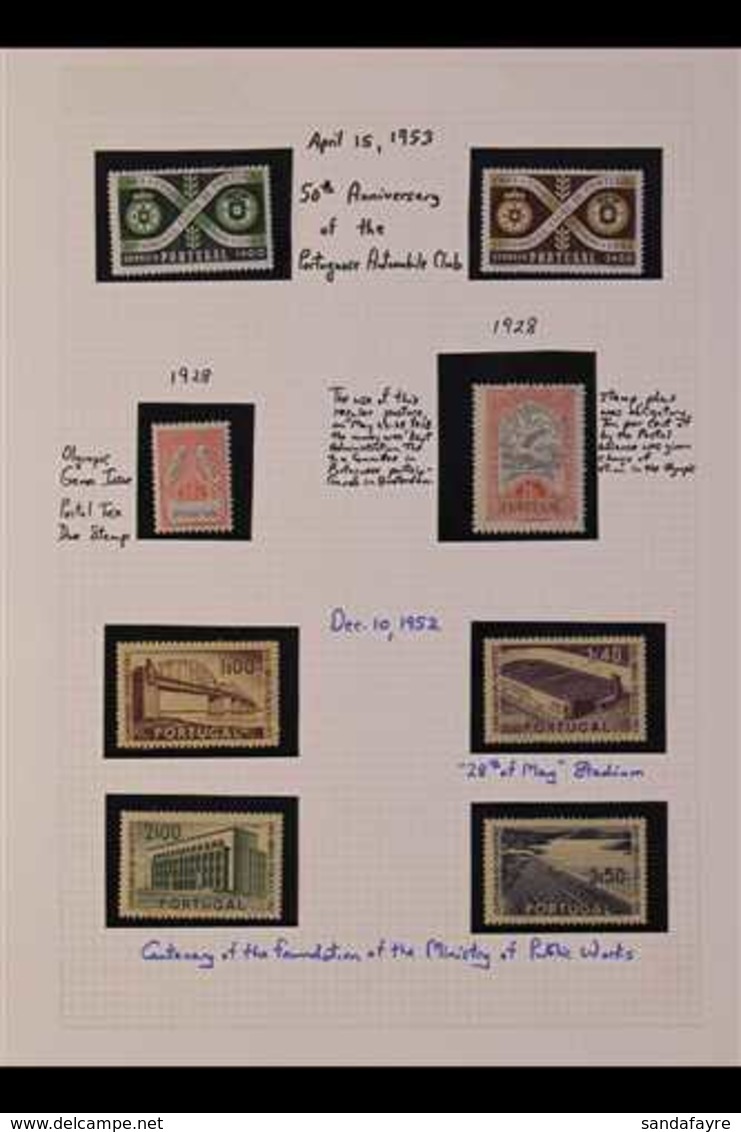 SPORT TOPICAL COLLECTION  1928-1997 Very Fine Collection On Album Pages. Never Hinged Mint Stamps And Miniature Sheets,  - Sonstige & Ohne Zuordnung