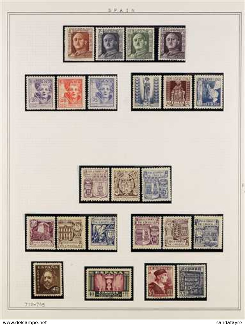 1942-56 NEVER HINGED MINT COLLECTION  An All Different Collection Of POSTAGE ISSUES In Hingeless Mounts On Album Pages,  - Sonstige & Ohne Zuordnung