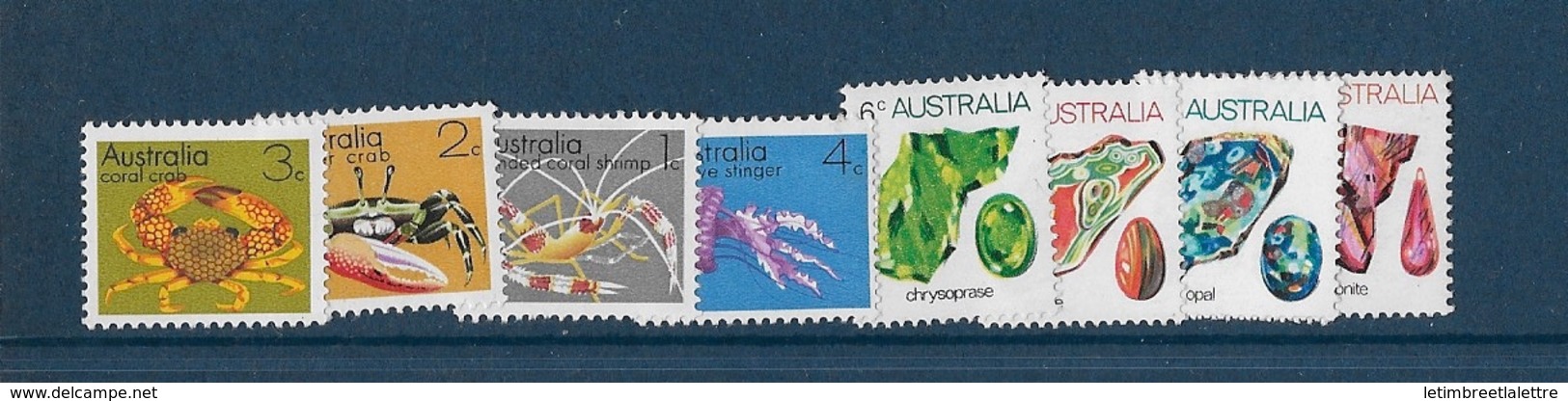 AUSTRALIE N° 499 à 506** - Mint Stamps