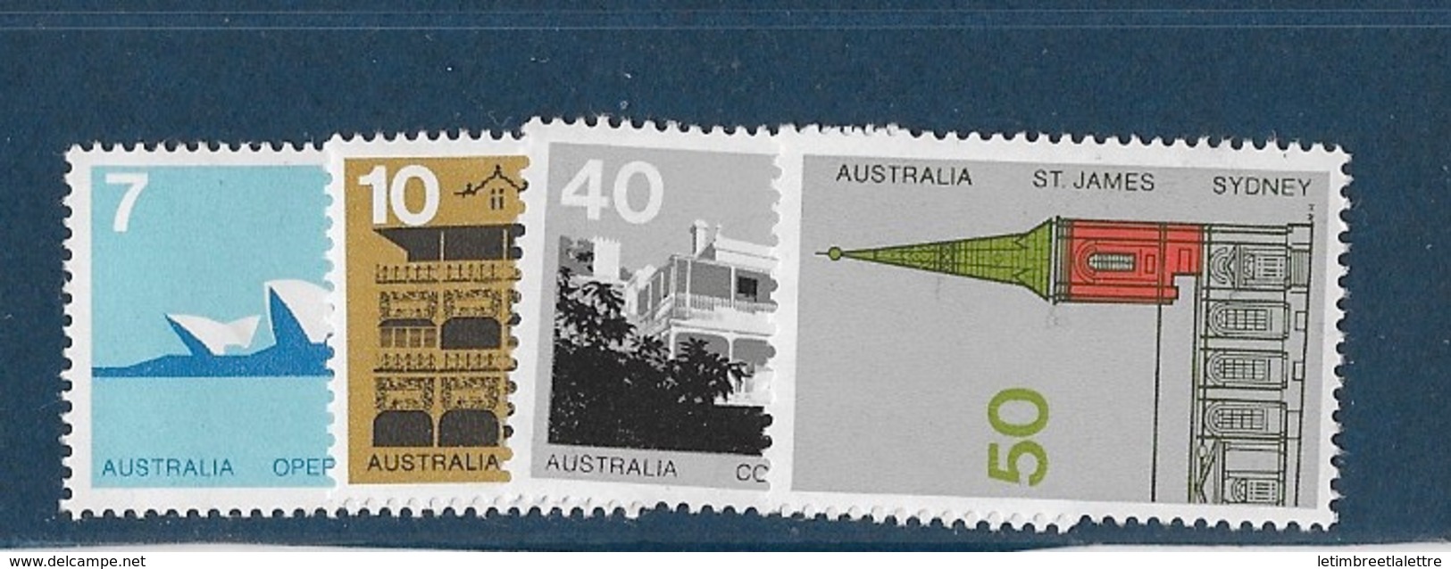 AUSTRALIE N° 522 à 525** - Neufs