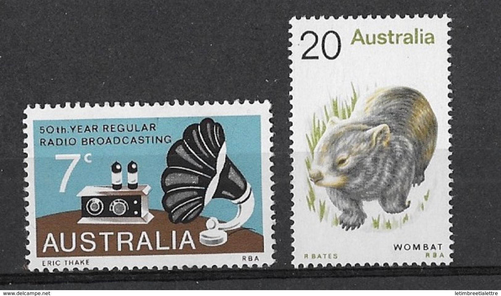 AUSTRALIE N° 526-527** - Ungebraucht