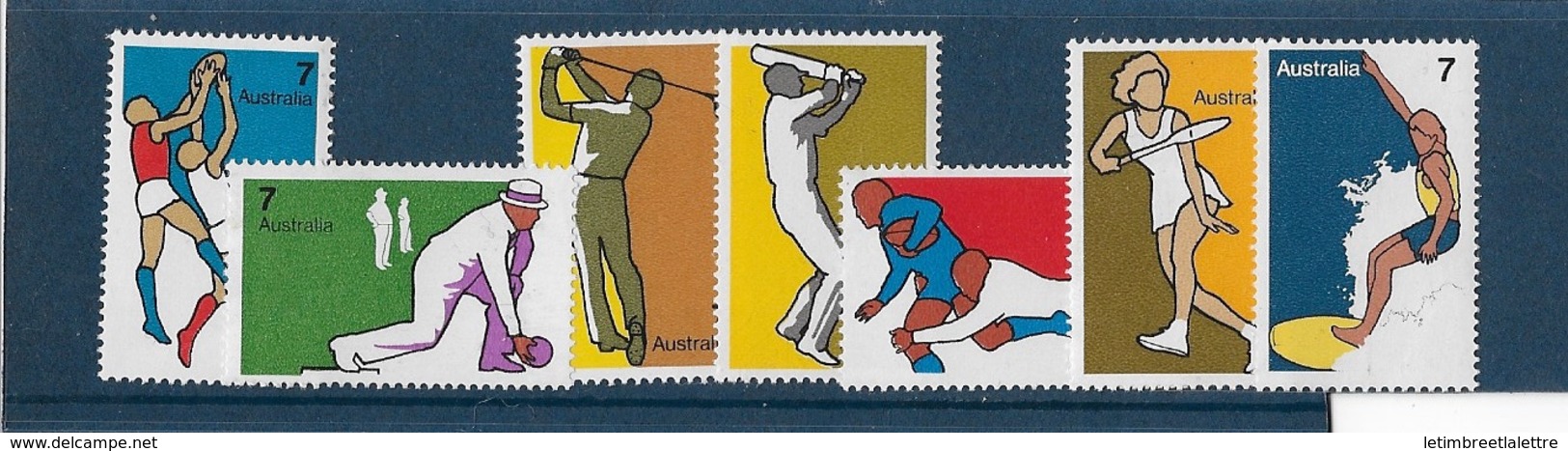 AUSTRALIE N° 535 à 541** - Mint Stamps