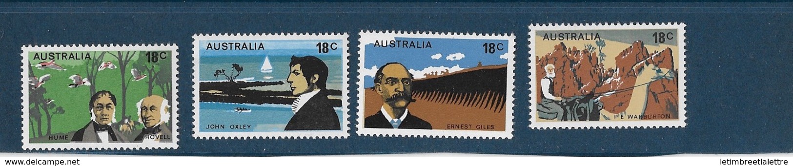 AUSTRALIE N° 584 à 589** - Mint Stamps