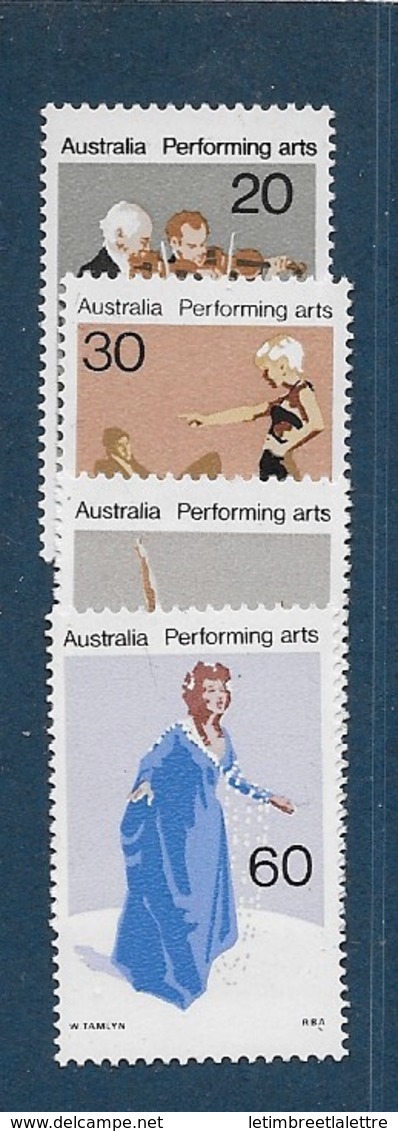 AUSTRALIE N°608 à 611** - Mint Stamps
