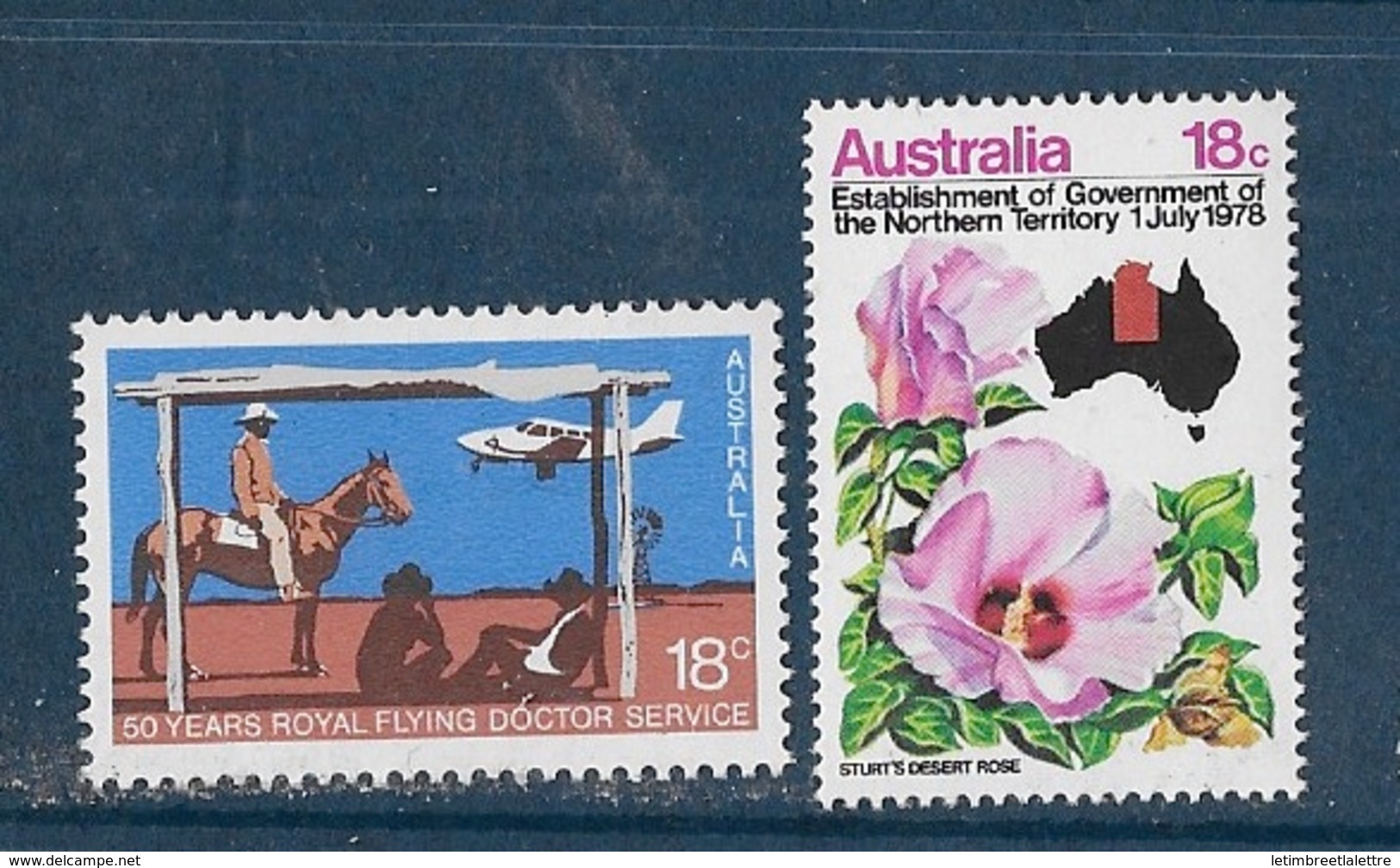 AUSTRALIE N°630 Et 635** - Mint Stamps