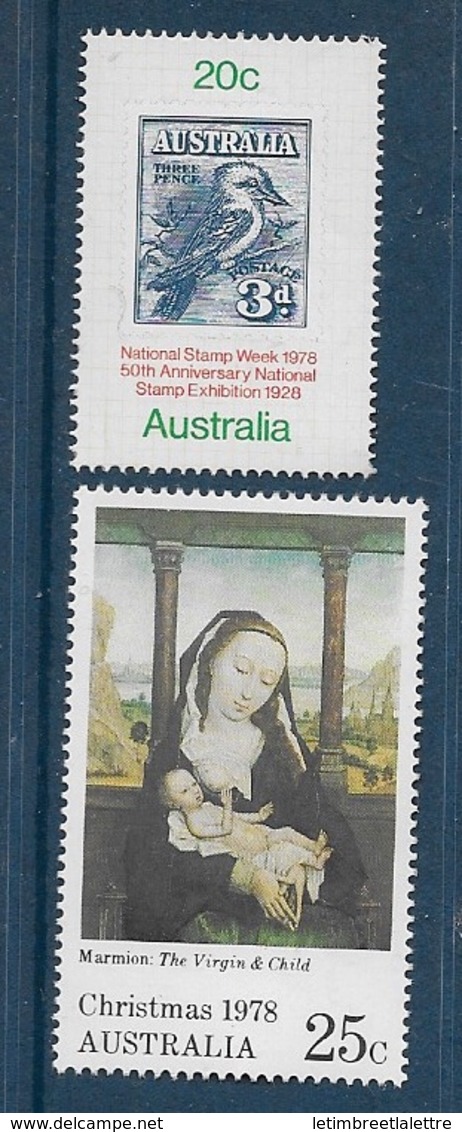 AUSTRALIE N°641 Et 642** - Mint Stamps