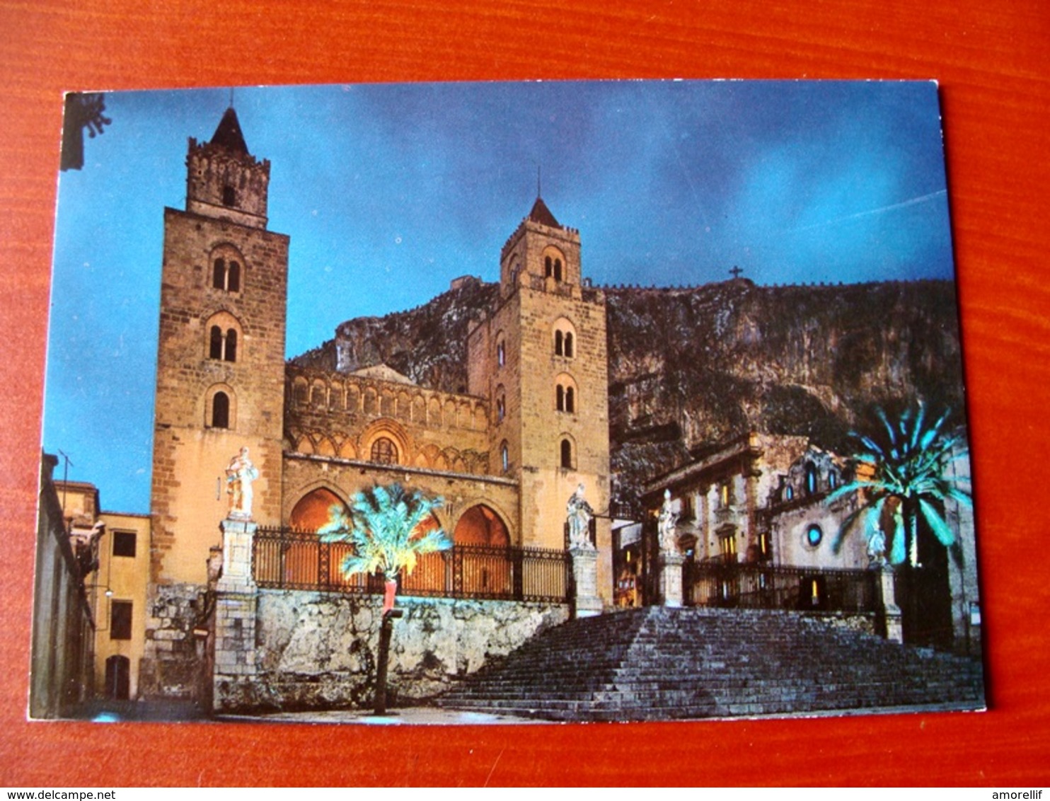 (FG.X13) CEFALU' - LA CATTEDRALE DI NOTTE (PALERMO) NV - Palermo