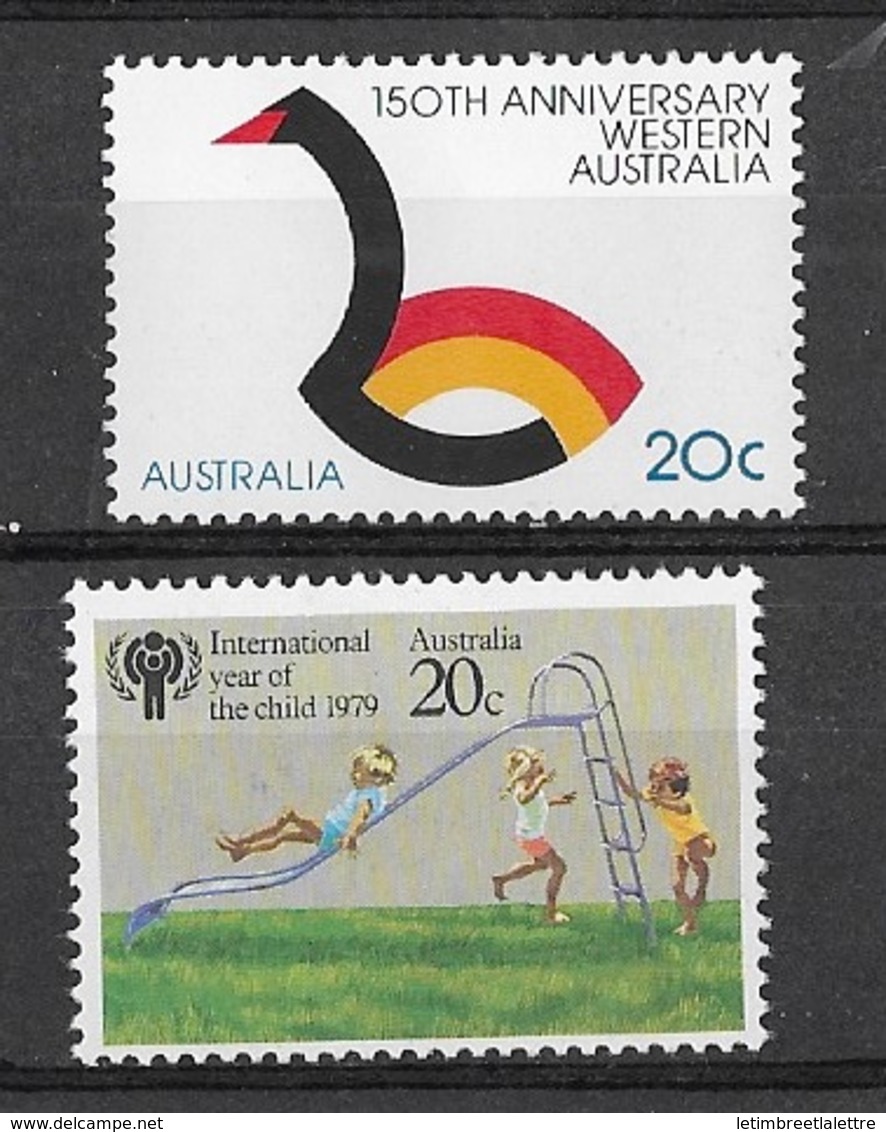 AUSTRALIE N° 666 Et 669** - Mint Stamps