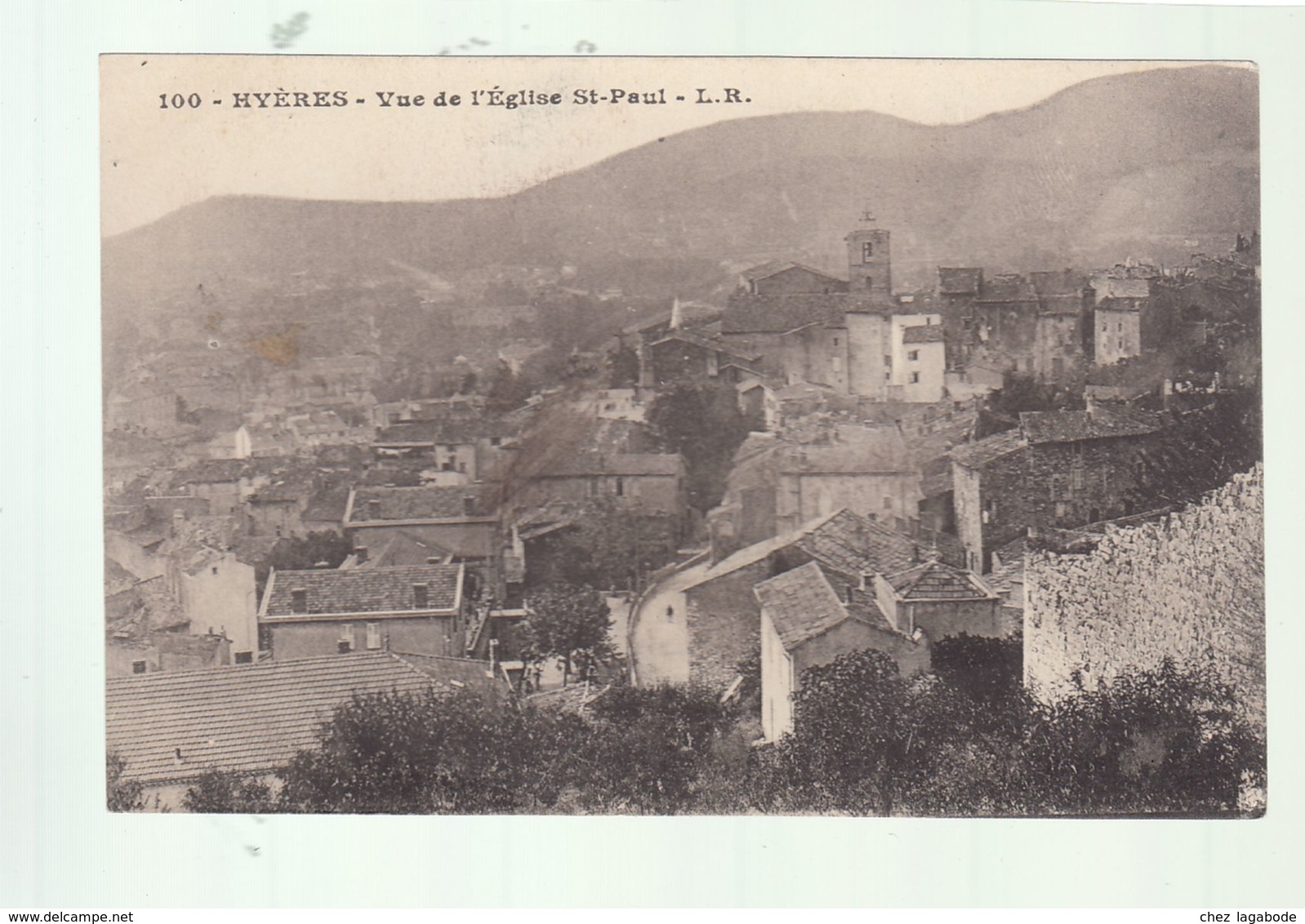 CPA (83) Hyères - Vue De L'Eglise St-Paul - Hyeres