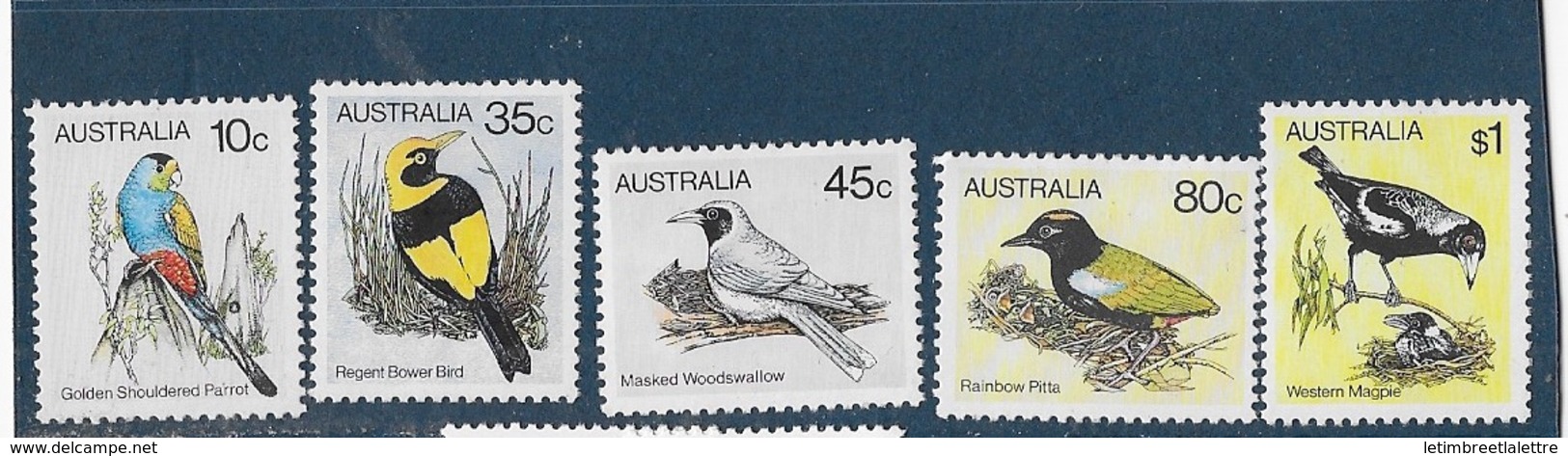 AUSTRALIE N°704 à 708 ** - Mint Stamps