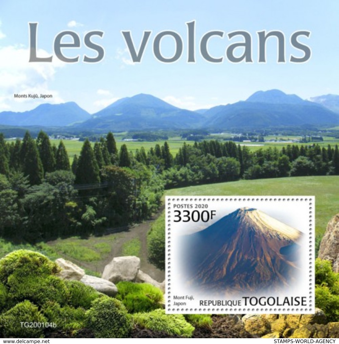 2020-02- TOGO -  VULCANOES         1V      MNH** - Volcanos