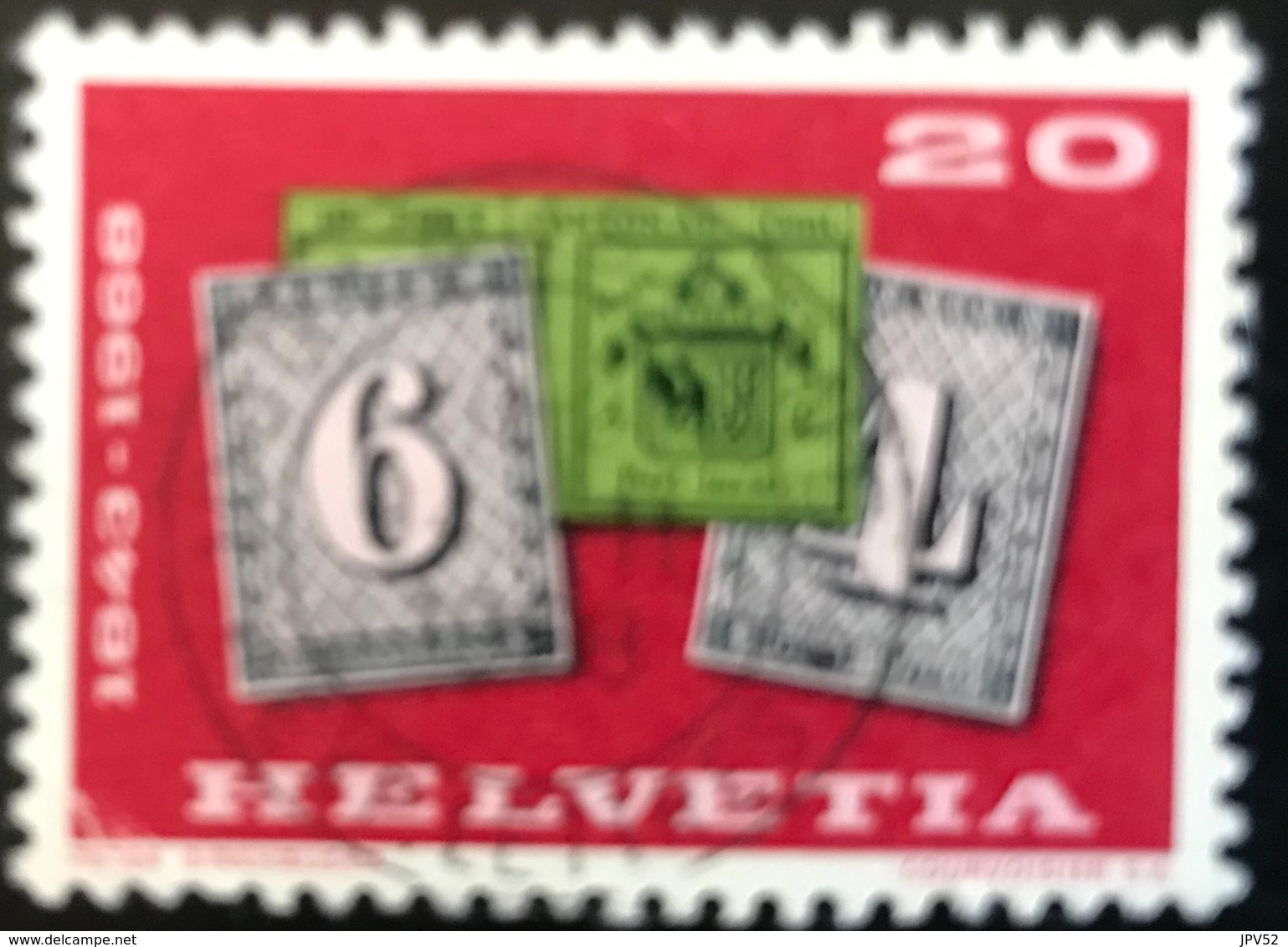 Helvetia - 1968 - (o) Used - Postzegeljubileum - Oblitérés