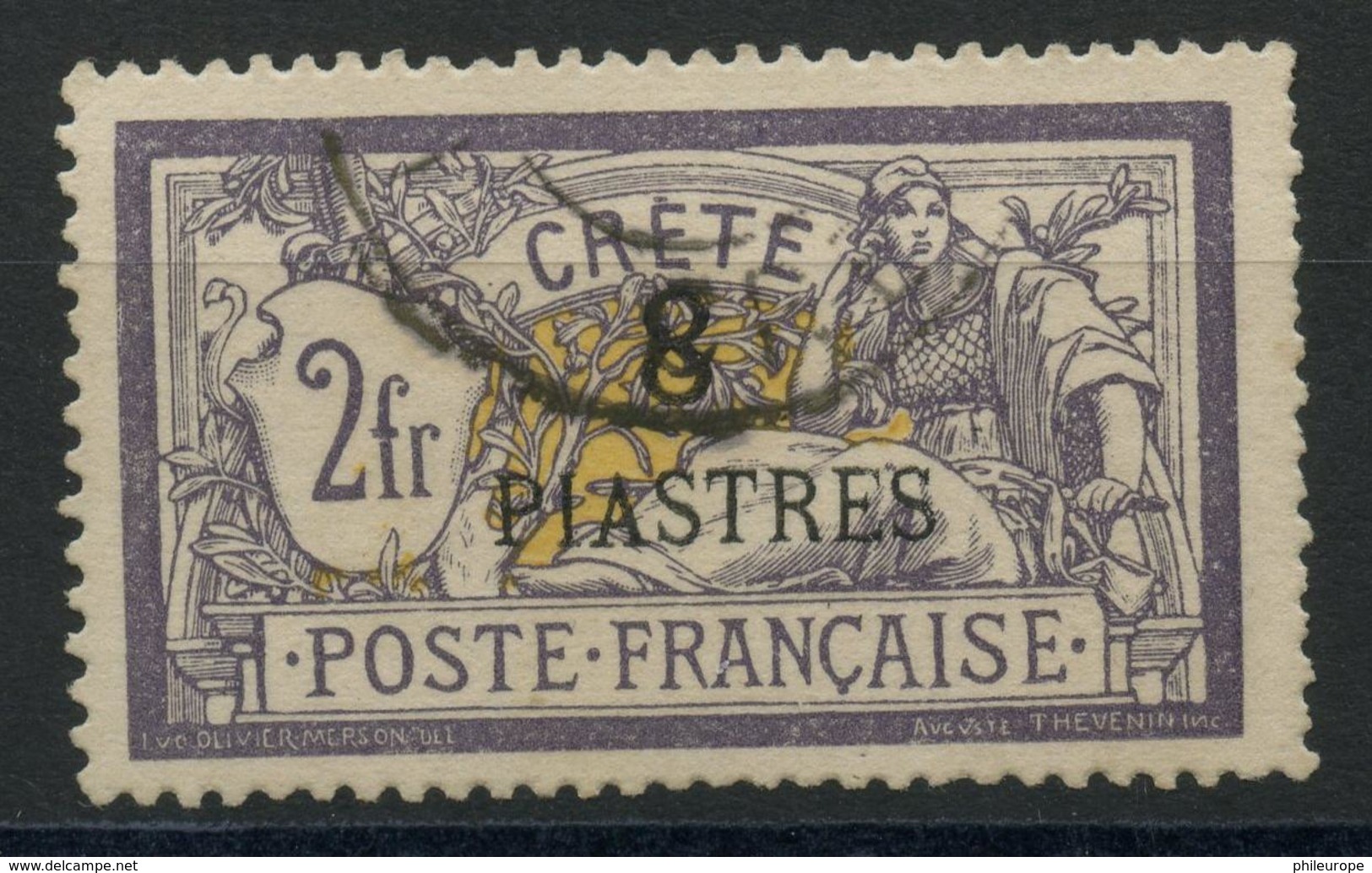 Crete (1903) N 19 (o) - Oblitérés