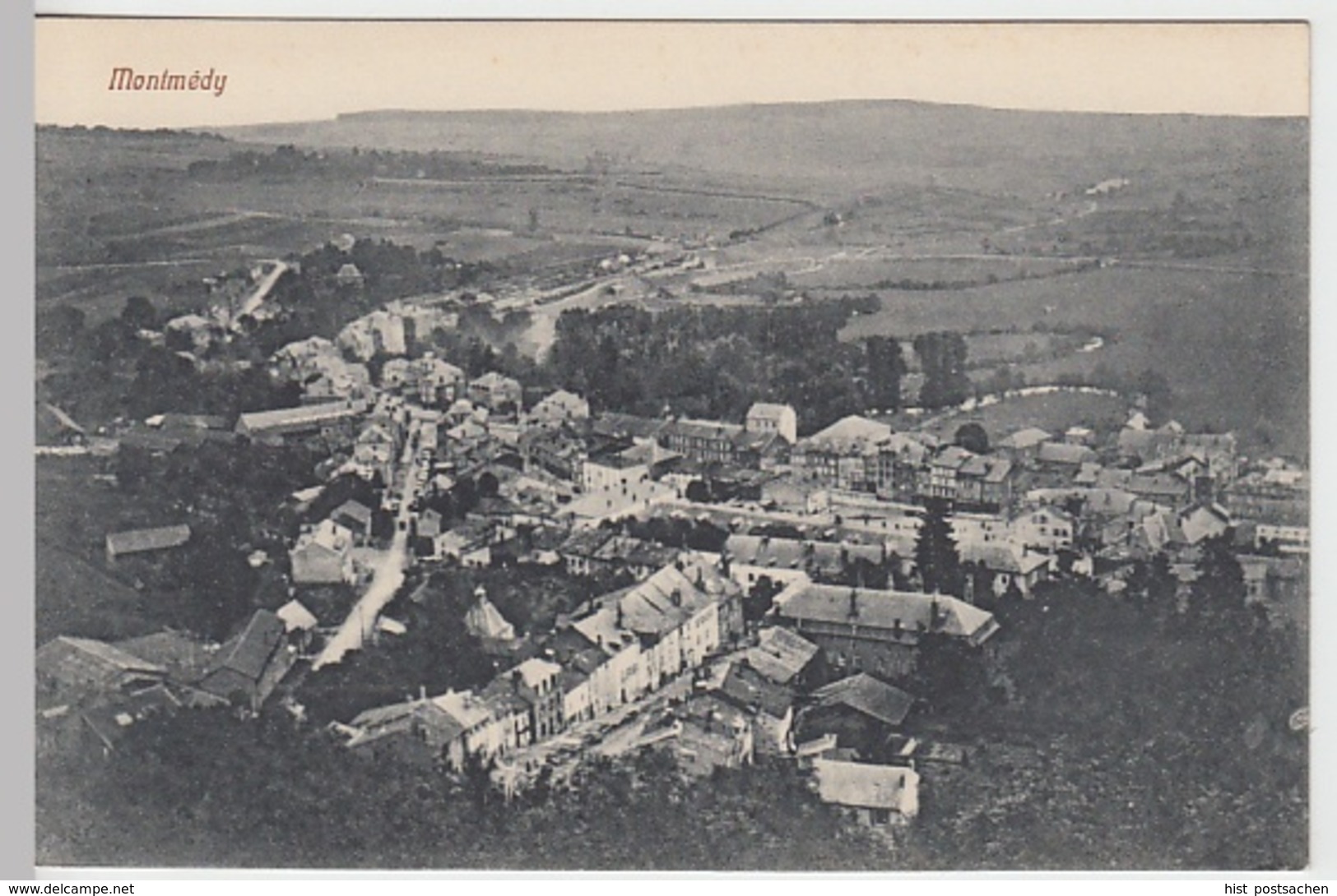 (29394) AK Montmédy, Panorama 1914-18 - Lothringen