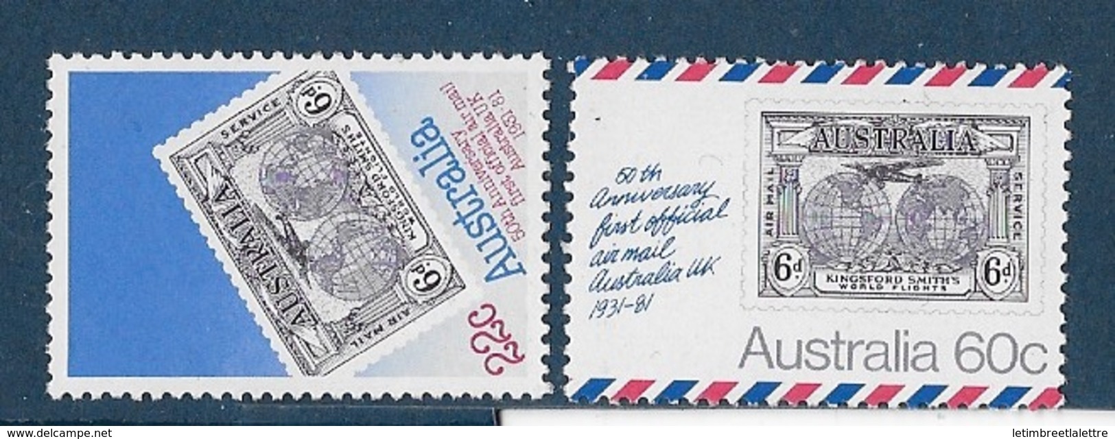 Australie N°731 à 732** - Mint Stamps