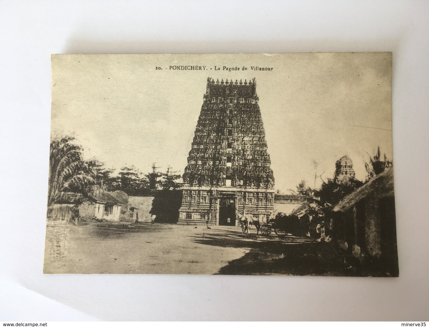 20. PONDICHÉRY - La Pagode De Villenour - Inde