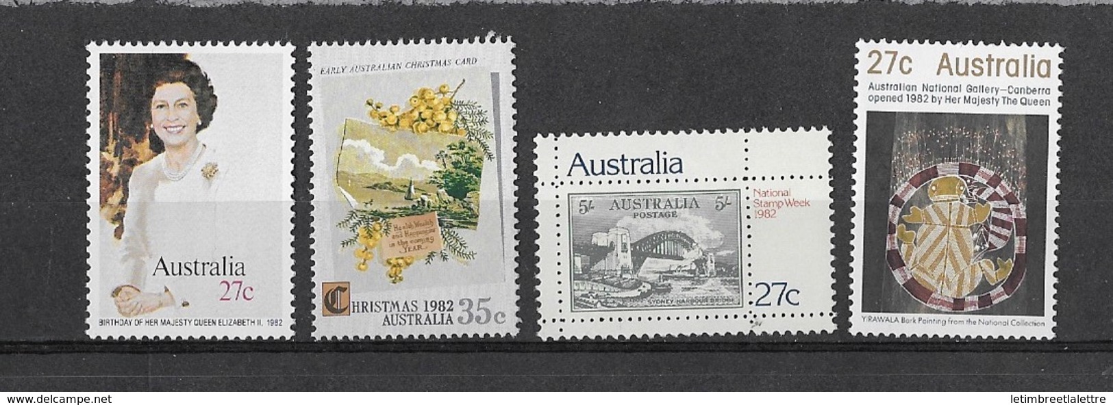 Australie N°771-788-793-794** - Mint Stamps