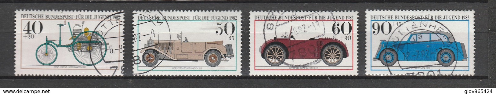 GERMANIA  BUND Us 1982    MI  1123-26    -    Vedi  Foto  ! - Usati