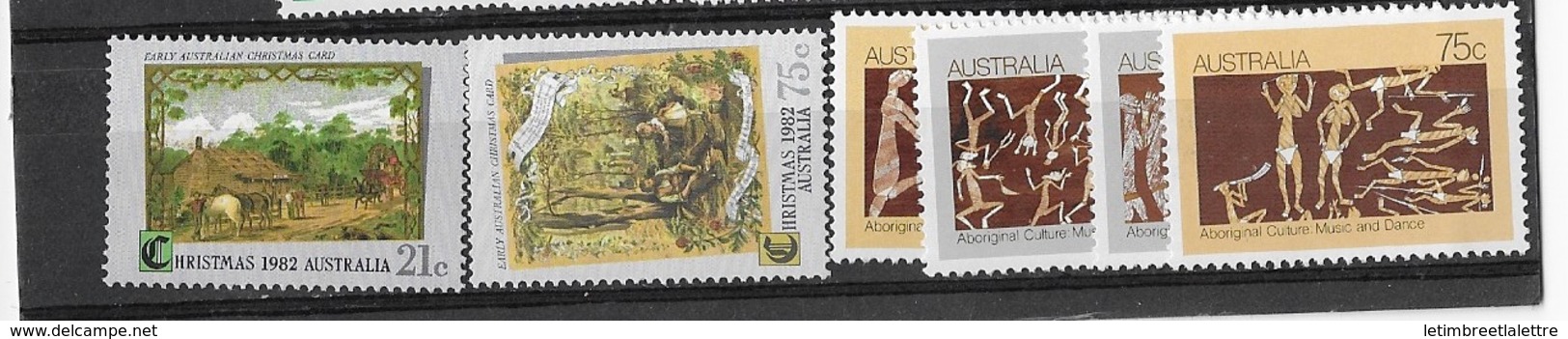 Australie N°797à 800** - Neufs