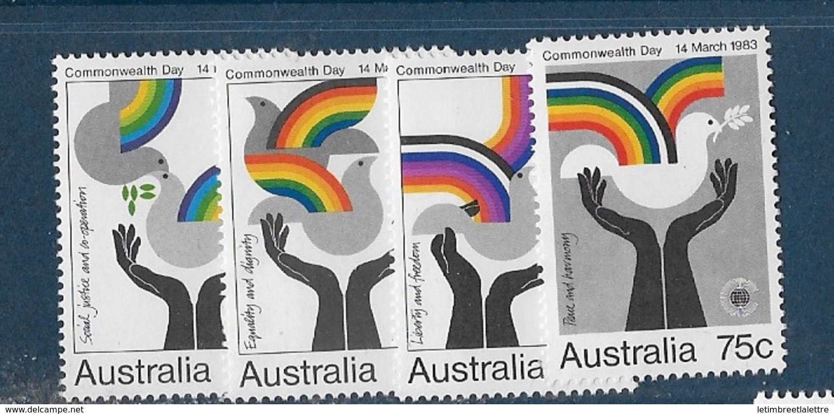 Australie N°817 à 820** - Mint Stamps