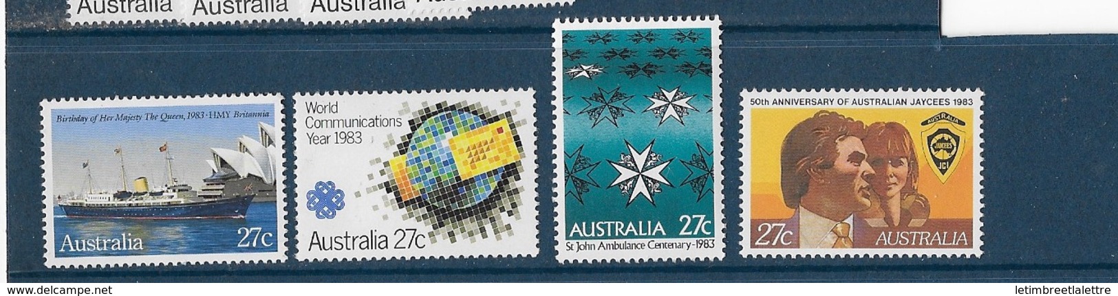 Australie N°821 à 824** - Mint Stamps