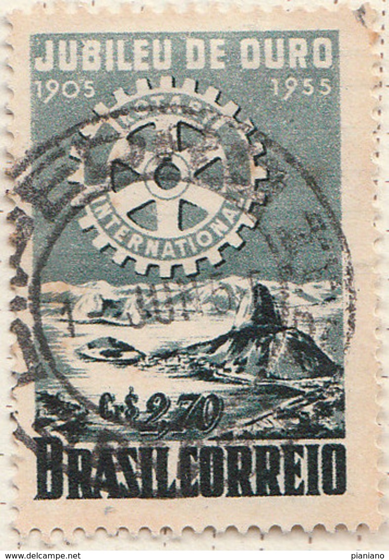 PIA - BRASILE - 1955 : Centenario Del Rotary Internazionale  -    (Yv 600) - Usados