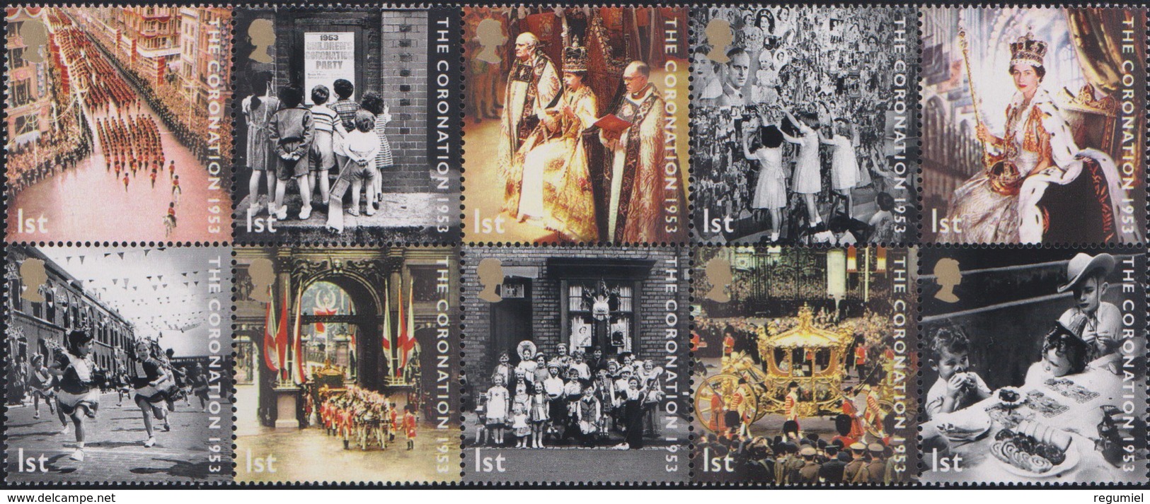 Gran Bretaña 2444/2453 ** MNH. 2003 - Neufs