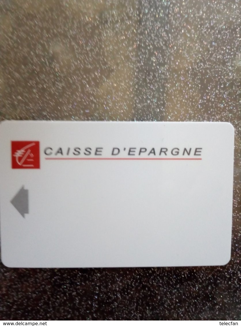 FRANCE CARTE BANQUE INTERNE CAISSE EPARGNE MAGNETIQUE NEUVE MINT - Tarjeta Bancaria Desechable