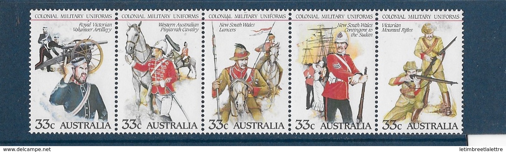 Australie N°893 à 897** - Mint Stamps