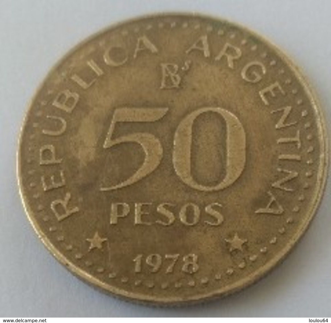ARGENTINE - 50 Pesos 1978 - - Argentine