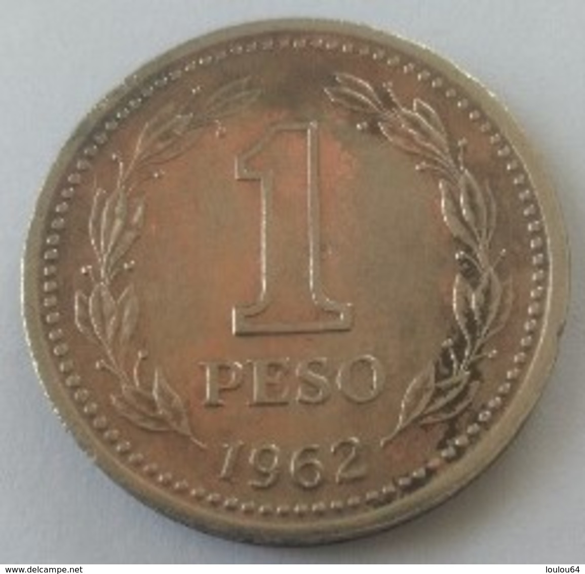 ARGENTINE - 1 PESO 1962 - - Argentine